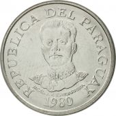 Paraguay, 50 Guaranies, 1980, MS(65-70), Stainless Steel, KM:169