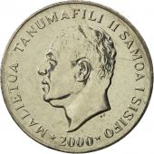 Samoa, 50 Sene, 2000, MS(65-70), Copper-nickel, KM:17