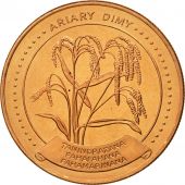 Madagascar, 5 Ariary, 1996, MS(65-70), Copper Plated Steel, KM:23