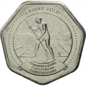 Madagascar, 10 Ariary, 1999, Royal Canadian Mint, MS(65-70), Stainless Steel