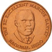 Jamaica, Elizabeth II, 25 Cents, 1996, British Royal Mint, SPL, Copper Plated