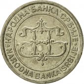 Serbia, 10 Dinara, 2003, MS(65-70), Copper-Nickel-Zinc, KM:37