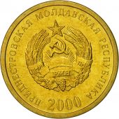 Transnistrie, 50 Kopeek, 2000, FDC, Aluminum-Bronze, KM:4