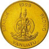 Vanuatu, 5 Vatu, 1999, British Royal Mint, MS(65-70), Nickel-brass, KM:5