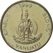 Vanuatu, 10 Vatu, 1999, British Royal Mint, MS(65-70), Copper-nickel, KM:6