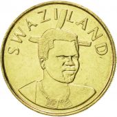 Swaziland, King Msawati III, Lilangeni, 1998, British Royal Mint, FDC, Laiton