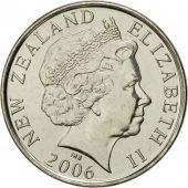 Nouvelle-Zlande, Elizabeth II, 50 Cents, 2006, FDC, Nickel plated steel