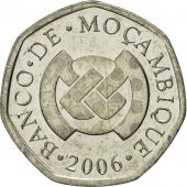 Mozambique, Metical, 2006, MS(65-70), Nickel plated steel, KM:137
