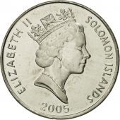 les Salomon, Elizabeth II, 10 Cents, 2005, FDC, Nickel plated steel, KM:27A