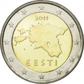 Estonia, 2 Euro, 2011, MS(65-70), Bi-Metallic, KM:68