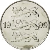 Estonia, 20 Senti, 1999, no mint, MS(65-70), Nickel plated steel, KM:23a