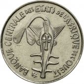 West African States, 100 Francs, 1974, Paris, SPL, Nickel, KM:4