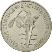 West African States, 100 Francs, 1976, Paris, SPL, Nickel, KM:4