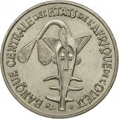 West African States, 50 Francs, 1972, Paris, MS(63), Copper-nickel, KM:6