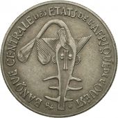 West African States, 50 Francs, 1980, Paris, MS(63), Copper-nickel, KM:6