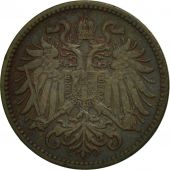 Austria, Franz Joseph I, 2 Heller, 1912, EF(40-45), Bronze, KM:2801