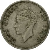 MALAYA, 20 Cents, 1950, MS(60-62), Copper-nickel, KM:9