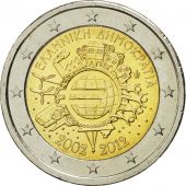 Grce, 2 Euro, 10 ans de lEuro, 2012, SPL, Bi-Metallic