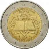Pays-Bas, 2 Euro, Trait de Rome 50 ans, 2007, TTB, Bi-Metallic