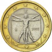 Italie, Euro, 2002, TTB, Bi-Metallic, KM:216