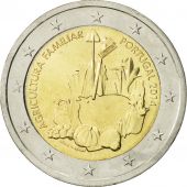 Portugal, 2 Euro, Agricultura familiar, 2014, SPL, Bi-Metallic