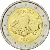 Spain, 2 Euro, 2015, MS(63), Bi-Metallic