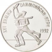 Bulgaria, 25 Leva, 1989, Olympics Winter 1992, KM:189