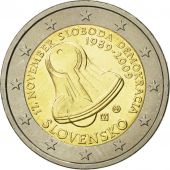 Slovaquie, 2 Euro, Freedom, 2009, SPL, Bi-Metallic, KM:107