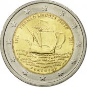 Portugal, 2 Euro, Fernao Mendes Pinto, 2011, MS(63), Bi-Metallic, KM:804