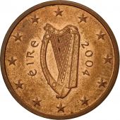 IRELAND REPUBLIC, 5 Euro Cent, 2004, TTB, Copper Plated Steel, KM:34