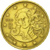 Italy, 10 Euro Cent, 2002, MS(60-62), Brass, KM:213