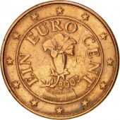 Autriche, Euro Cent, 2002, TTB, Copper Plated Steel, KM:3082