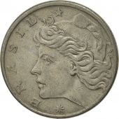 Brsil, 10 Centavos, 1967, SUP, Copper-nickel, KM:578.1