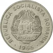 Roumanie, 15 Bani, 1966, SUP+, Nickel Clad Steel, KM:93