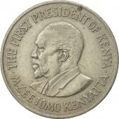 Kenya, Shilling, 1971, AU(50-53), Copper-nickel, KM:14