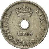 Norvge, Haakon VII, 10 re, 1948, TTB+, Copper-nickel, KM:383
