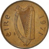 Monnaie, IRELAND REPUBLIC, Penny, 1971, TTB+, Bronze, KM:20