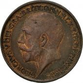 Great Britain, George V, Farthing, 1912, AU(55-58), Bronze, KM:808.1