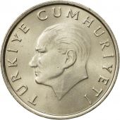 Turkey, 50 Lira, 1987, AU(50-53), Copper-Nickel-Zinc, KM:966