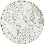 France, 10 Euro, Martinique, 2012, MS(63), Silver, KM:1879