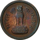 INDIA-REPUBLIC, Naya Paisa, 1959, TB+, Bronze, KM:8