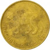 Argentina, 5 Centavos, 1985, VF(20-25), Brass, KM:97.1