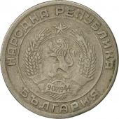Bulgarie, 20 Stotinki, 1954, TTB, Copper-nickel, KM:55