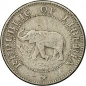Liberia, 5 Cents, 1972, EF(40-45), Copper-nickel, KM:14