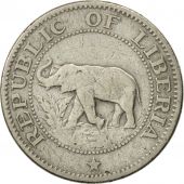Liberia, 5 Cents, 1961, TTB+, Copper-nickel, KM:14