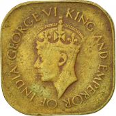 Ceylon, George VI, 5 Cents, 1942, TB+, Nickel-brass, KM:113.1