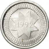 Azerbaijan, 10 Qapik, 1992, AU(55-58), Aluminum, KM:2