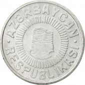 Azerbaijan, 50 Qapik, 1992, AU(55-58), Aluminum, KM:4a