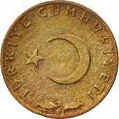 Turkey, 5 Kurus, 1967, EF(40-45), Bronze, KM:890.1