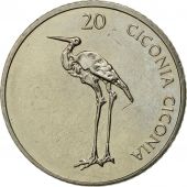 Slovenia, 20 Stotinov, 2006, MS(63), Aluminum, KM:8